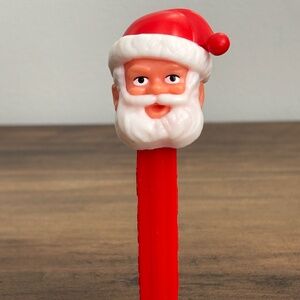 Vintage SANTA CLAUS CHRISTMAS Eyes Open Candy PEZ Dispenser Feet Slovenia 1980